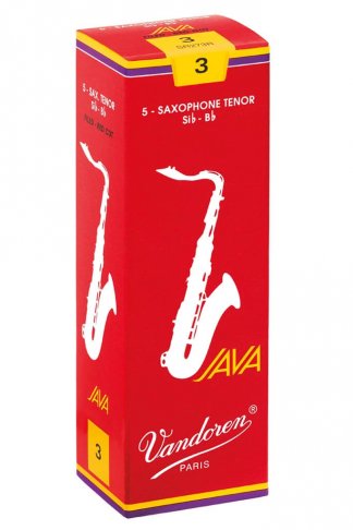 ♪ 法國 VANDOREN JAVA【紅盒】竹片 ♫ 5片裝 (次中音TENOR)