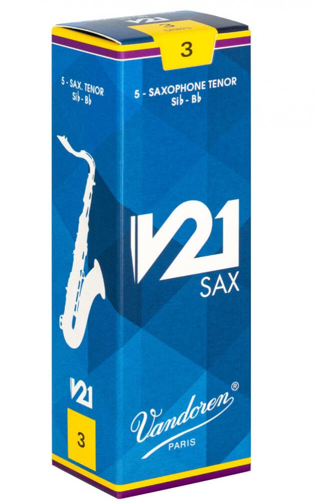 ♪ 法國 VANDOREN【V21】竹片 ♫ 5片裝 (次中音TENOR)