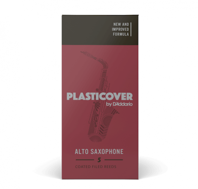 ♪ 美國 DADDARIO【PLASTICOVER】黑膠竹片 ♫ 5片裝 (中音ALTO)