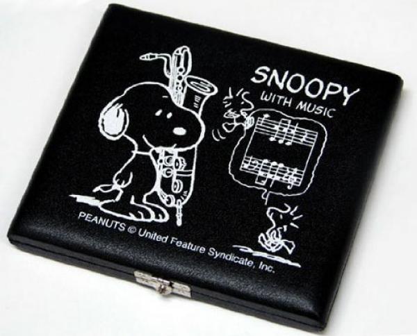 ♪LC 張連昌薩克斯風♫『SNOOPY 竹片盒 5入裝 / 上低音薩克斯風』