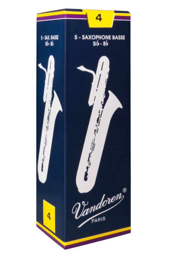 ♪LC 張連昌薩克斯風♫『法國 VANDOREN V5 藍盒 低音薩克斯風竹片』