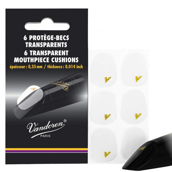 ♪『Vandoren Mouthpiece Cushion 透明0.35 mm 吹嘴護片』♫