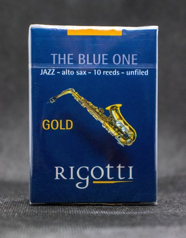 ♪LC 張連昌薩克斯風♫ 『法國 Rigotti The Blue One 中音薩克斯風竹片』Gold Jazz 系列